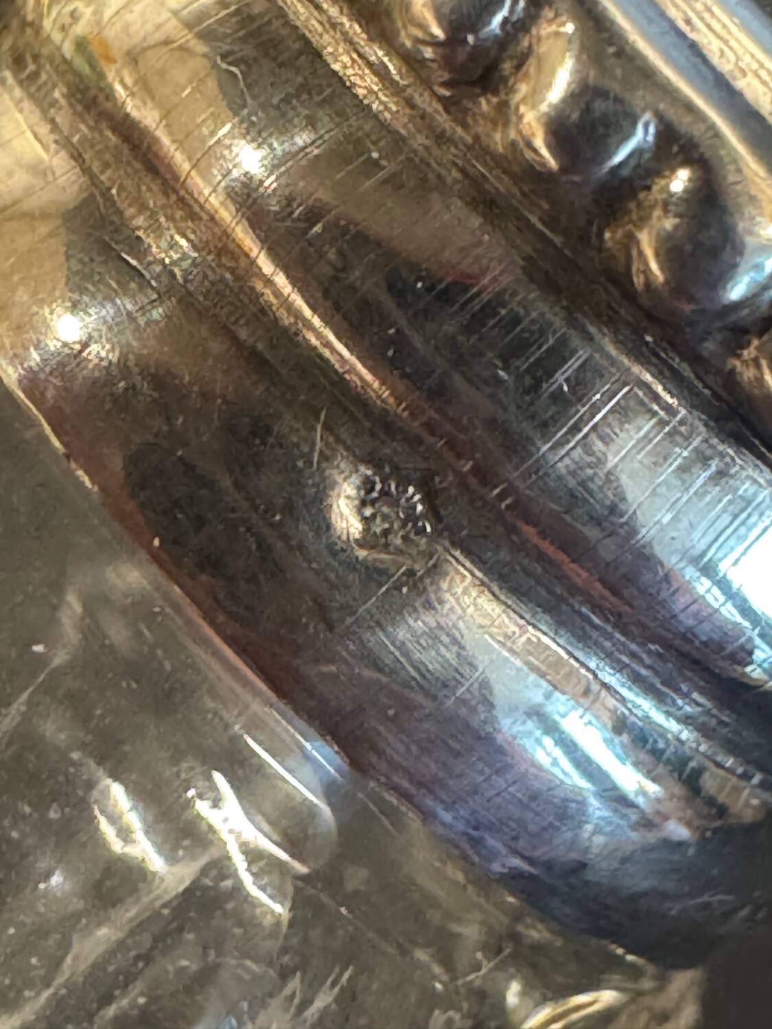 Christofle – 4 salt shakers – Solid silver