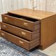 Commode basse 3 tiroirs de la marque GPlan en teck des années 70