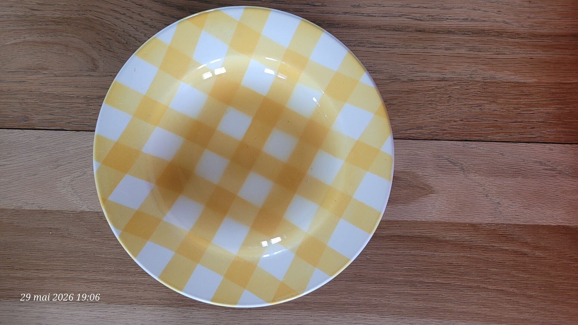 6 deep plates Digoin Sarreguemines Scottish