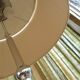 Large sculptural floor lamp in chromed steel with ball-shaped details, West Germany, 1960s