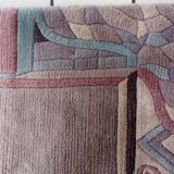 Tapis vintage tibétain Khaden fait main en laine – 122 x 180 cm – 1960s