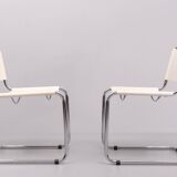 Pair Mart Stam s33 cantilever chairs 1970s