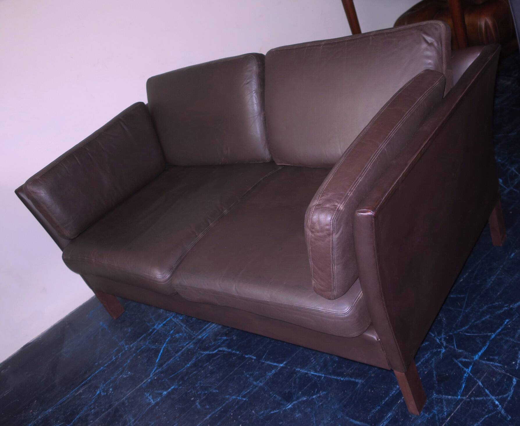 Danish mid century sofa with down filled cushions, 1970
