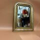 Napoleon III mirror in gold and silver