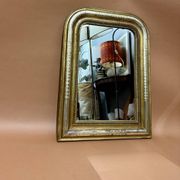 Napoleon III mirror in gold and silver