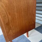 Scandinavian design teak showcase buffet