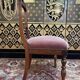 Set of 4 Napoleon III chairs with Jacob mahogany legs