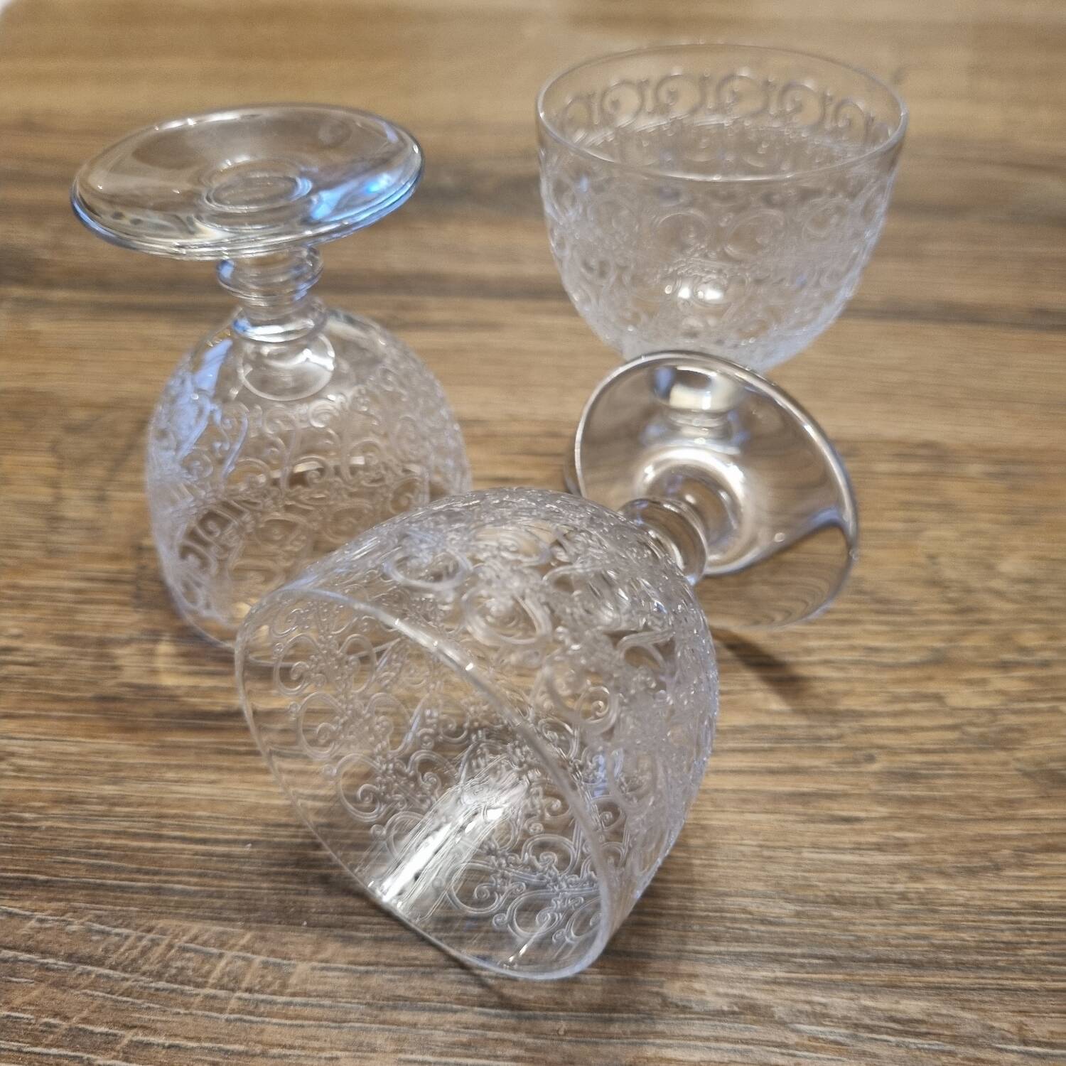 Baccarat Rohan model cooked wine glass, 1920