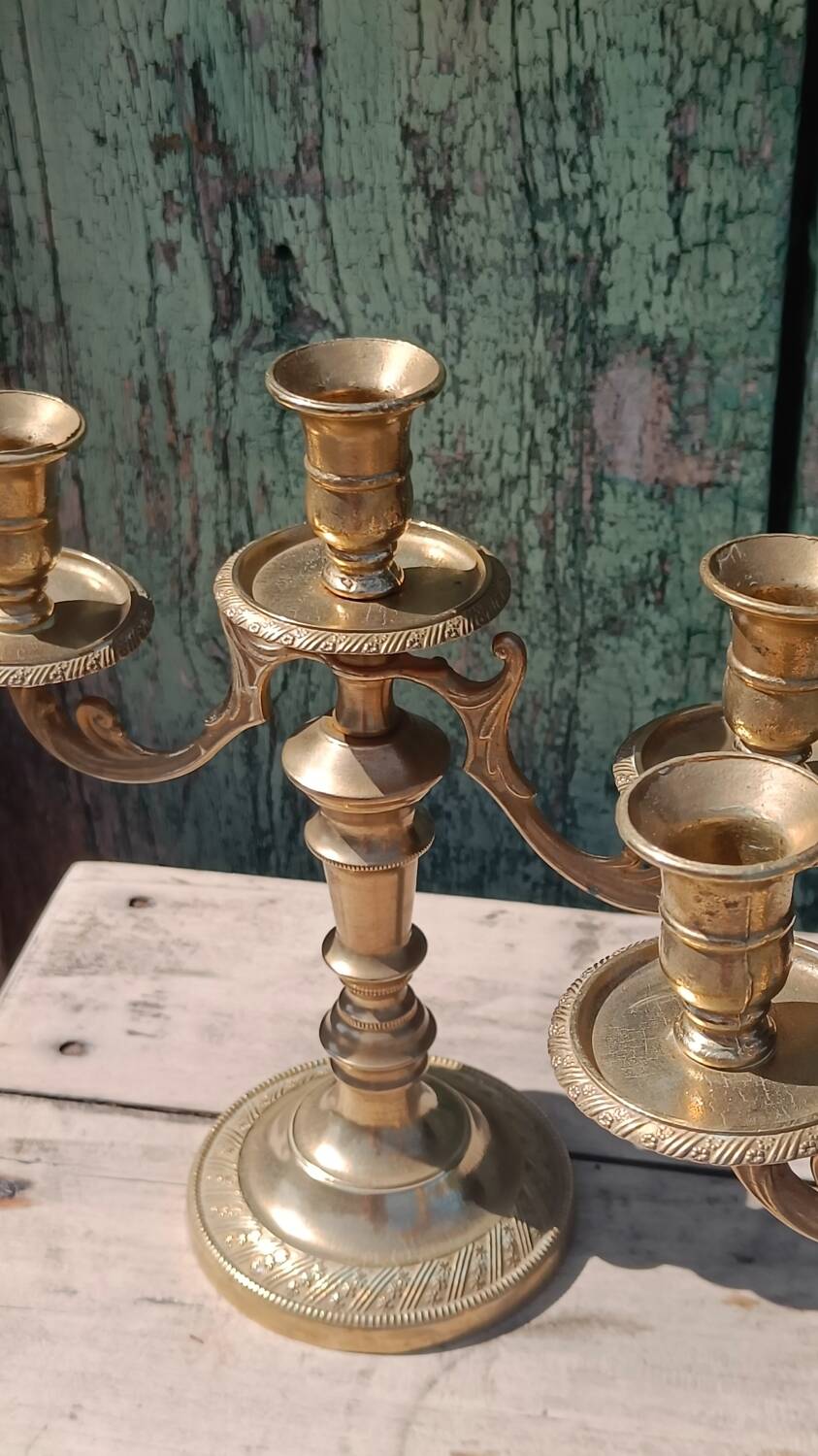 Pair of Italian candlesticks