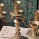 Pair of Italian candlesticks