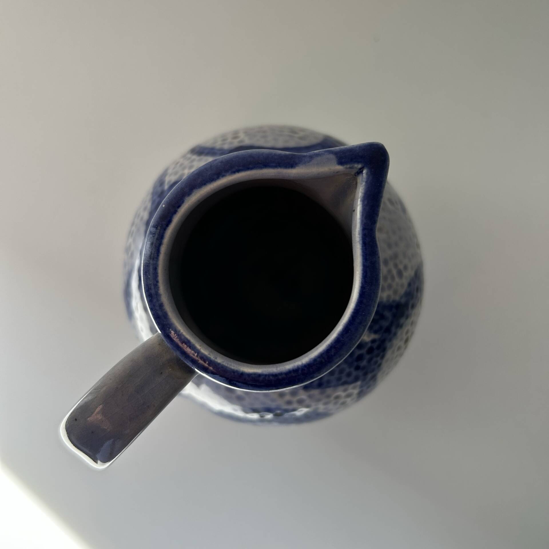 Pichet décor bleu W.Germany