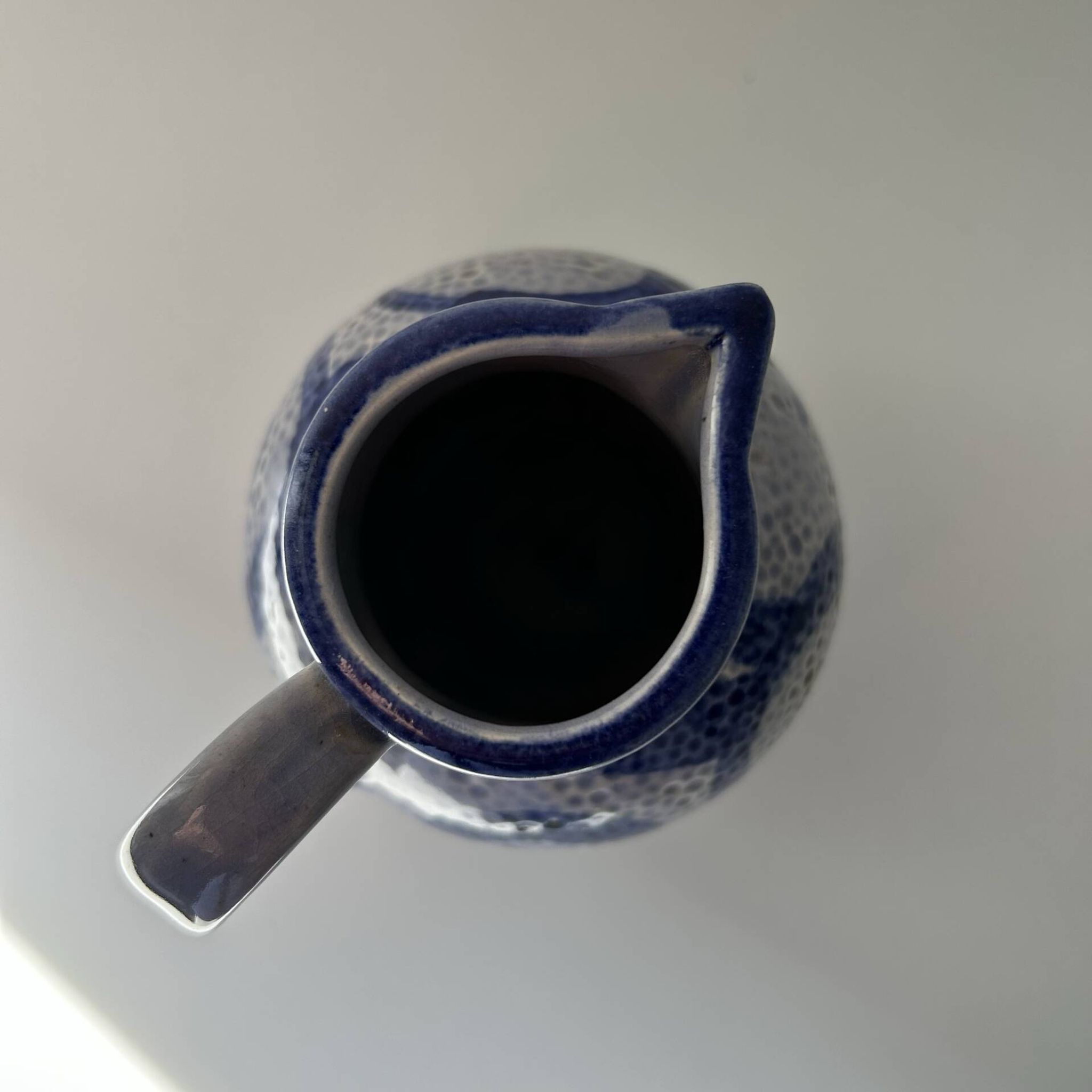 Pichet décor bleu W.Germany