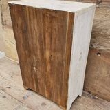 Ancien chevet - cabinet tribal en teck birman