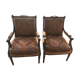 Pair of Louis XVI-style armchairs