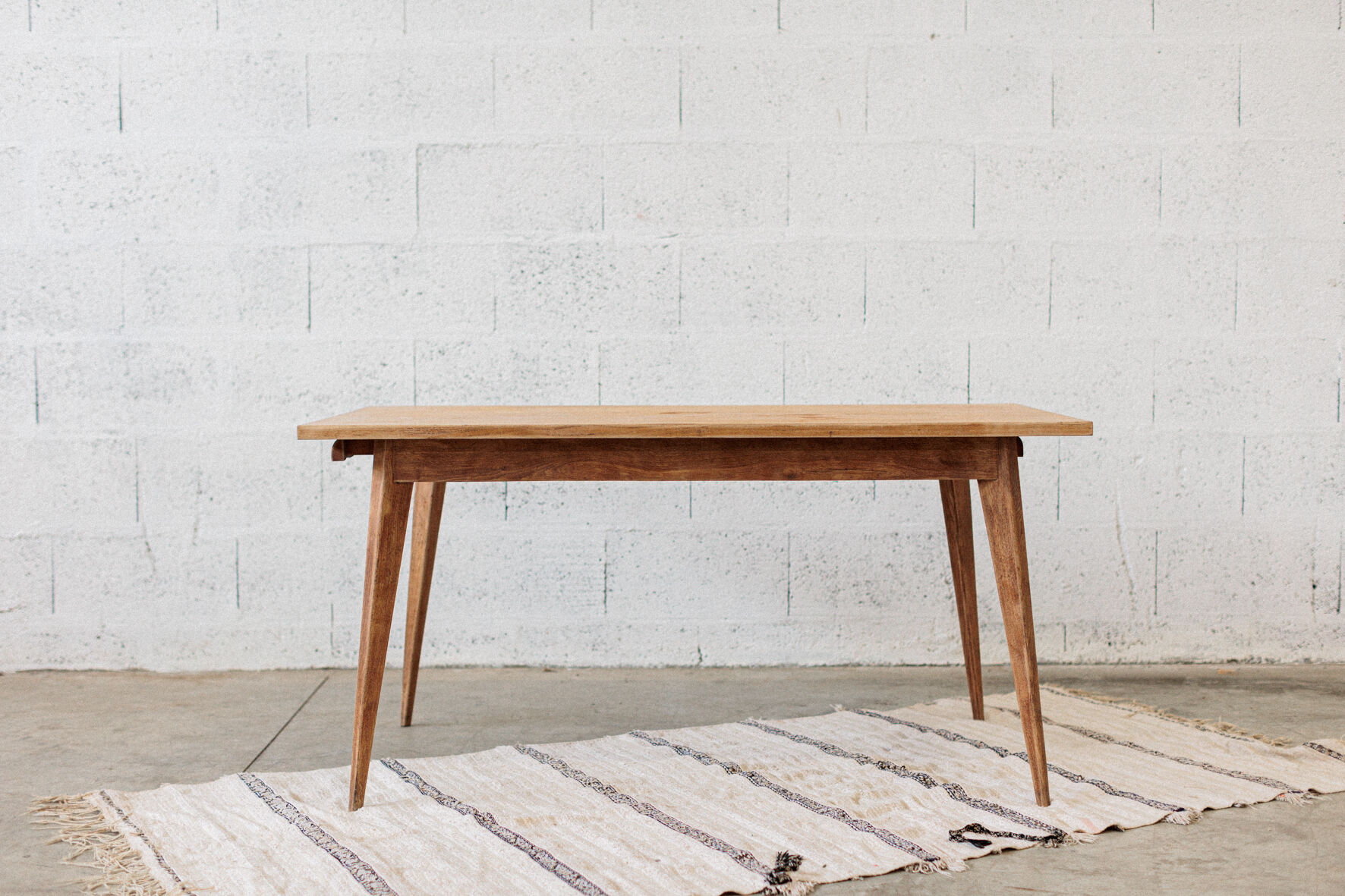 Wooden table Scandinavian type – year 60s