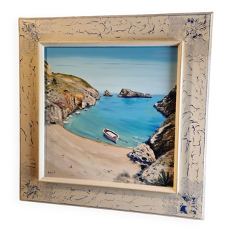 Tableau peinture marine