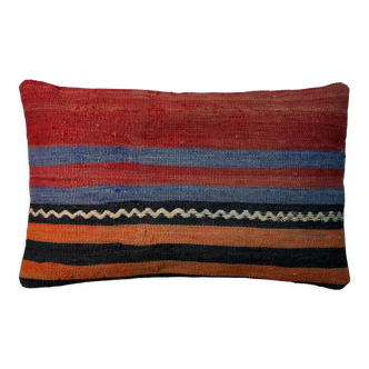 Vintage turkish handmade cushion cover , 30 x 50 cm