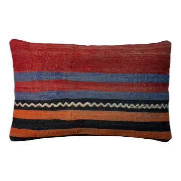 Vintage turkish handmade cushion cover , 30 x 50 cm