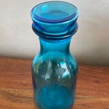 Bouteille flacon bleu
