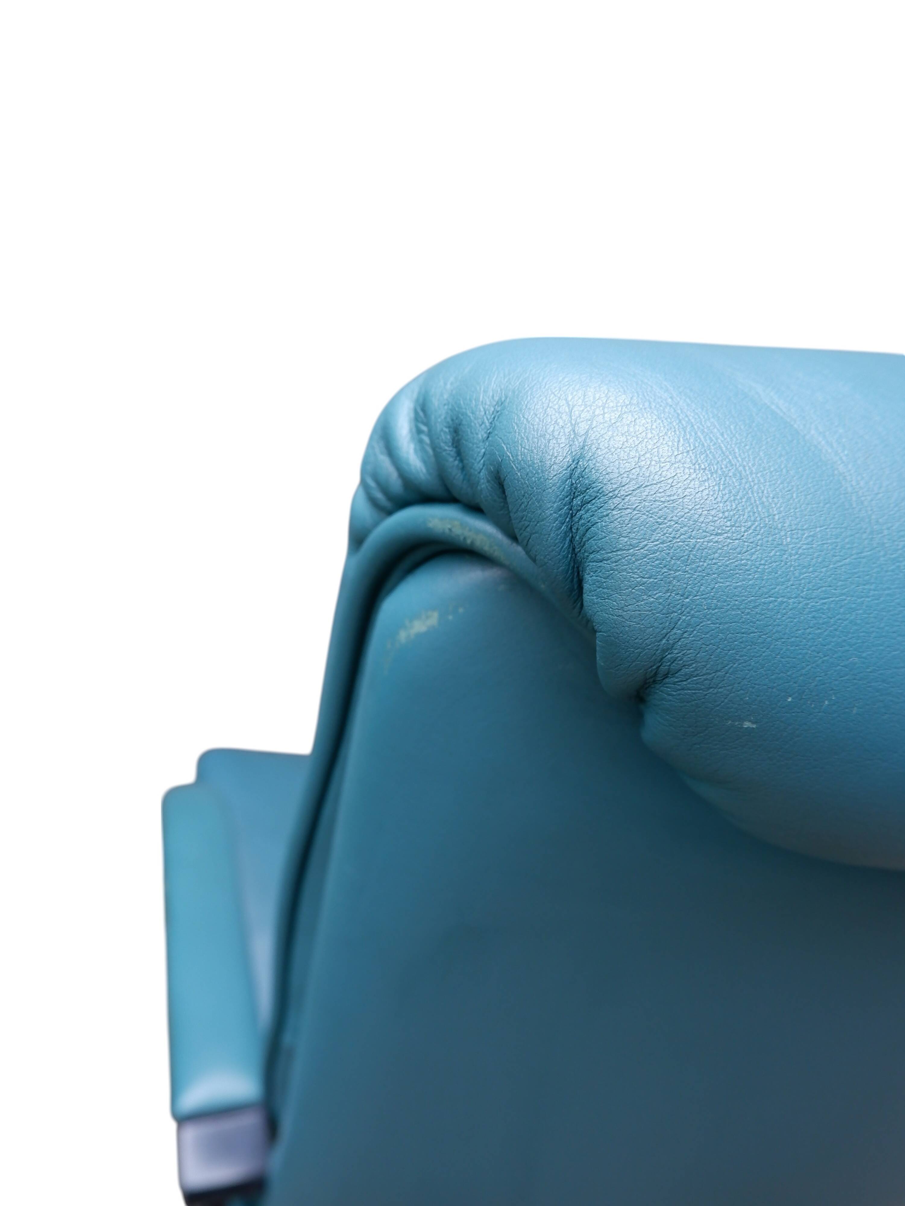 Artifort Holland leather arm chair