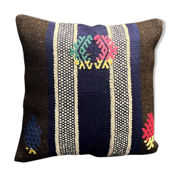 Dark Handmade Cushion