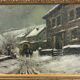 Tableau Peinture paysage enneigé