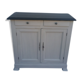 Buffet vintage gris