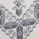 Embroidered tablecloth with 12 matching napkins