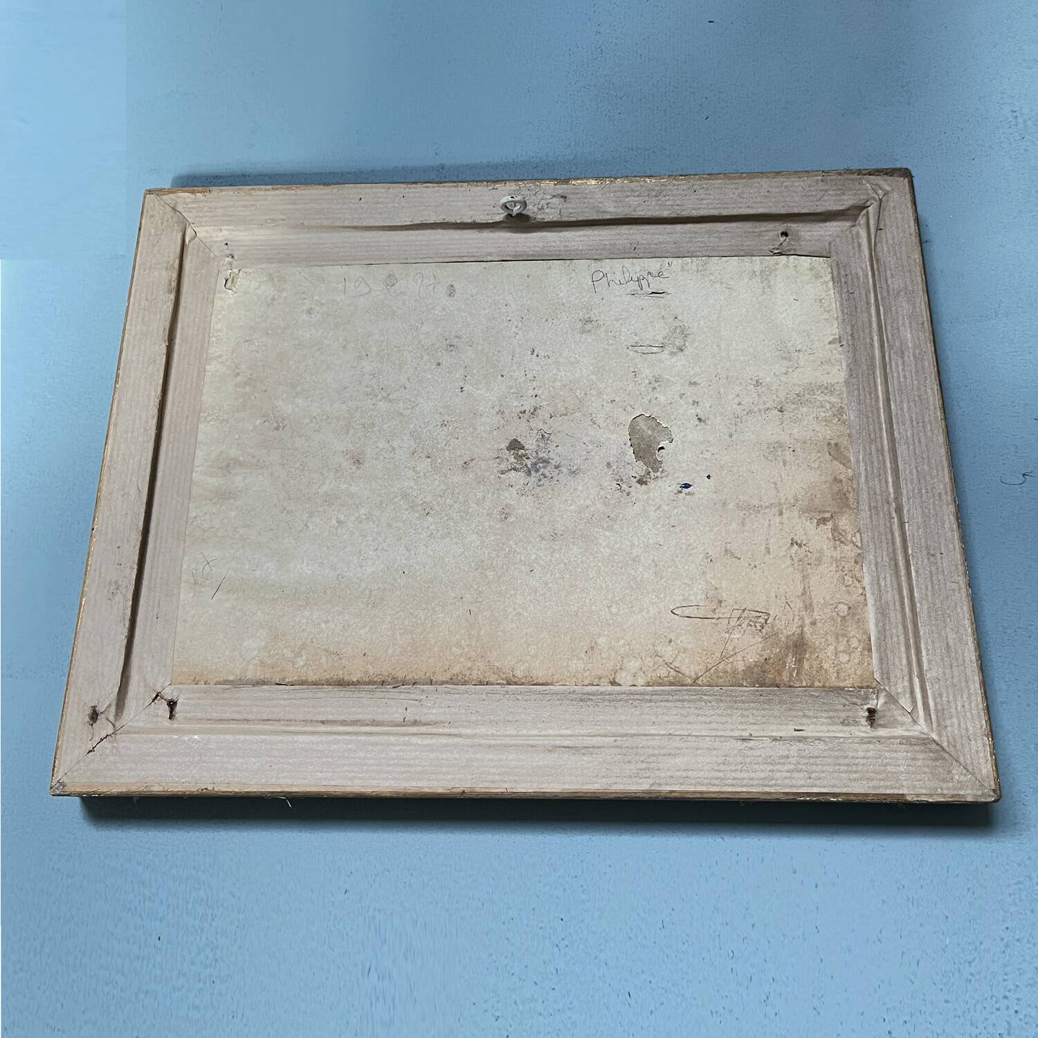 Tableau 1927 "The Hamlet" signed Paul Rue