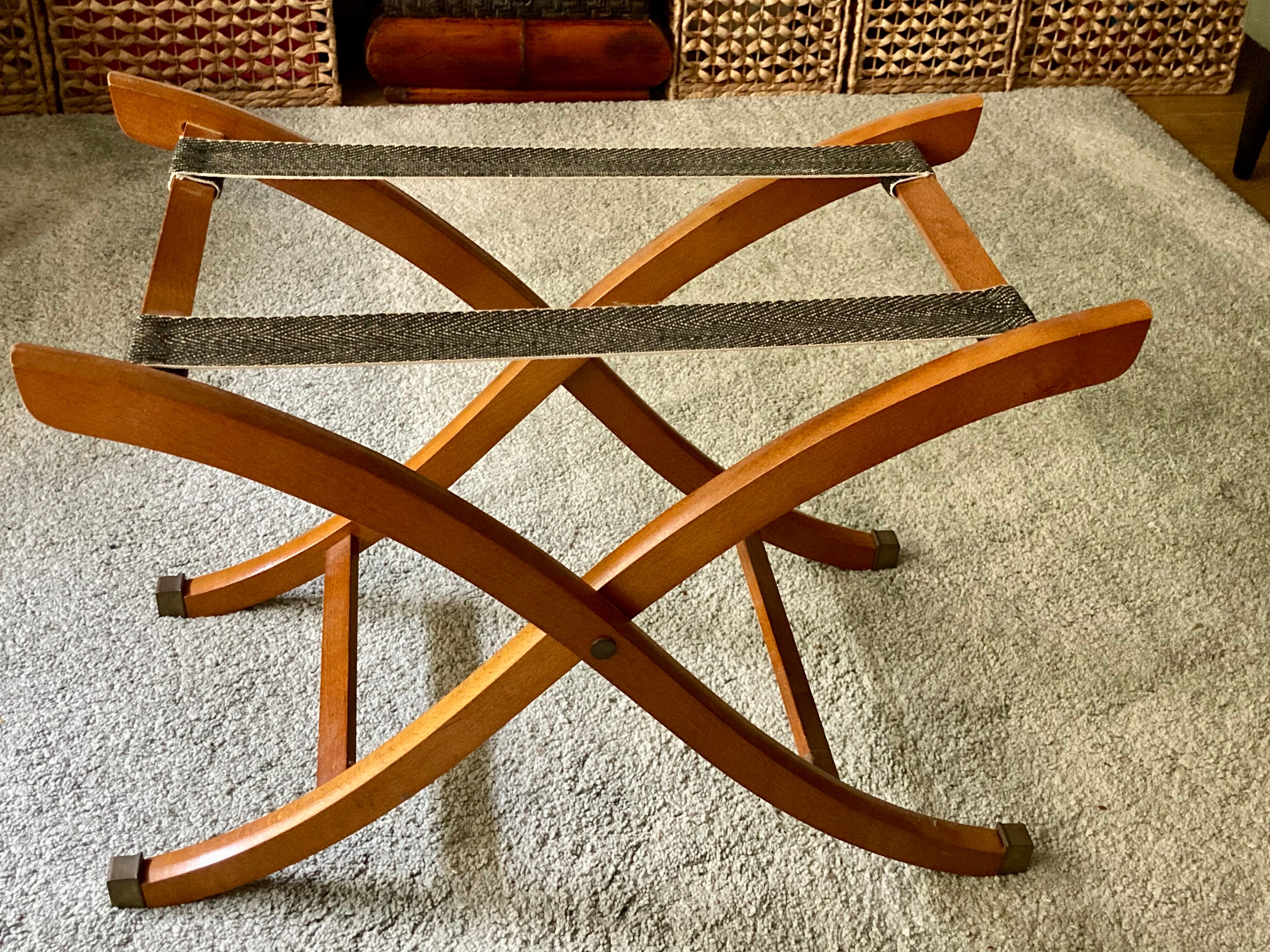 Boat table Butler in beech wood