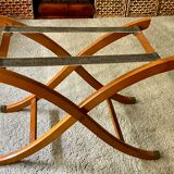Boat table Butler in beech wood