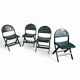 4 x Niels Gammelgaard / Ikea vintage / folding chair / 1993