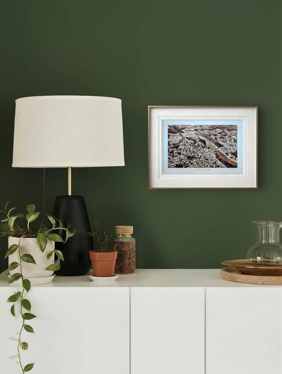 La Ferté-sous-Jouarre, photographic plate printed in 1934.