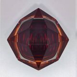 1960s Brown Ashtray or Catchall by Flavio Poli for Seguso