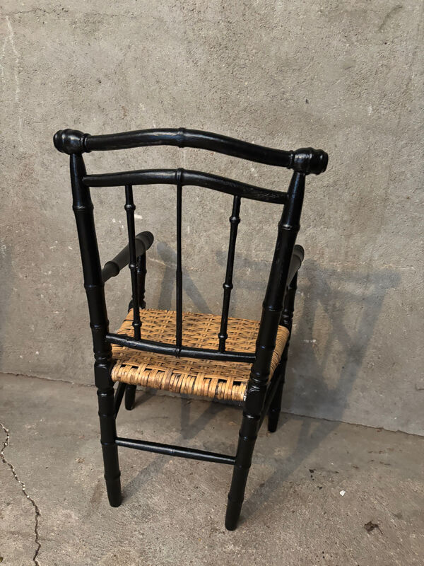 Fauteuil enfant style Napoléon III