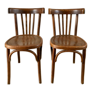 Paire de chaises bistrot