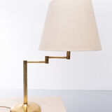 Solken Leuchten Brass Table Lamp, 1970s