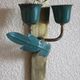 3 wall lamp, lily of the valley, from the 40s, vintage