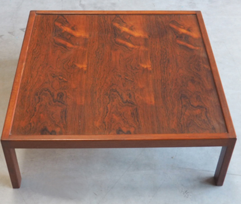 1960s rosewood coffee table