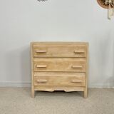 Vintage beech chest of drawers