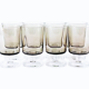 Luminarc Sweden Set of 8 white wine glasses, smoked brown colour