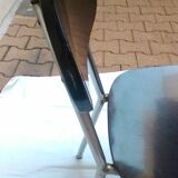 Vintage chair in black formica