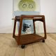Mid-century modern service trolley in teak – Scandinavian design, 1960s