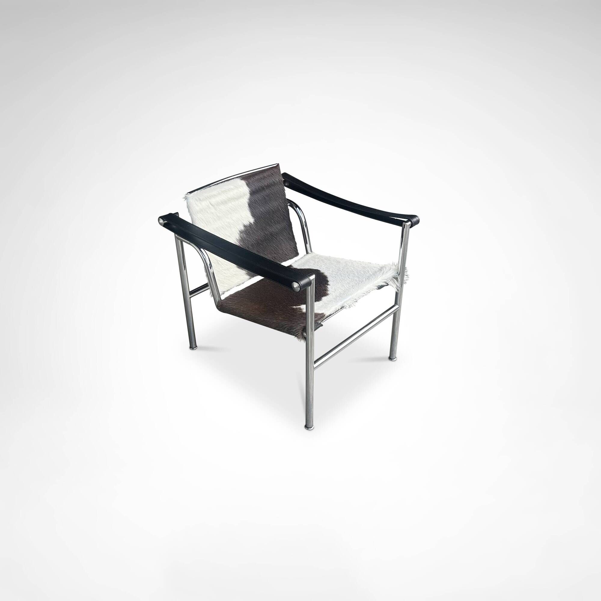 LC1 ponyskin armchair by Le Corbusier et al for Cassina 1980s