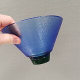 Glass bowl, by Lena Hansson for Hadeland glassworks Norway 1970s.