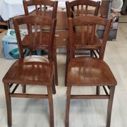 Set of 4 bistro chairs