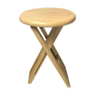 Reed wooden stool