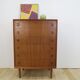 Commode en teck par Henning Kjærnulf, années 1960