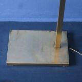 Danish multi-adjustable brass floor lamp, 1960s