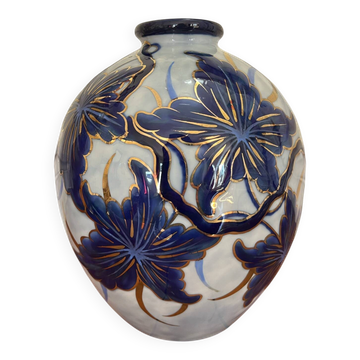 Vase porcelaine Limoges signé Camille Tharaud